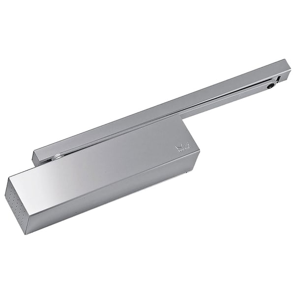 Dorma Grade 1 Surface Applied Door Closer, Size 1-5, Pull Side Track, Door Mounted, Aluminum Painted TS9315 T 689 - main